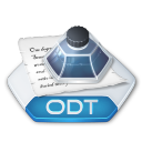 MS Word ODT Icon 128x128 png